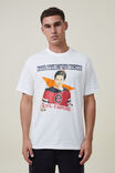 Camiseta - Premium Loose Fit Music T-Shirt, LCN WMG VINTAGE WHITE/RAGE AGAINST THE MACHIN - vista alternativa 1