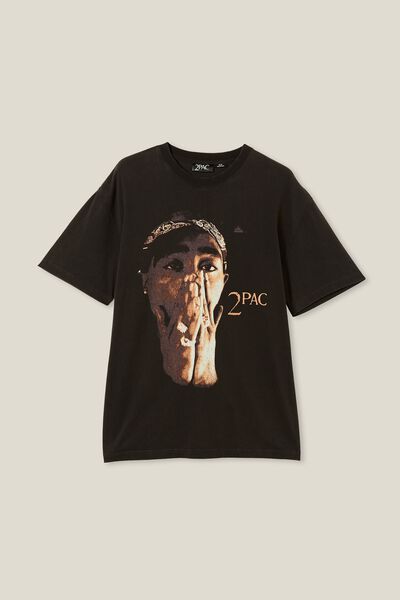 Camiseta - SPECIAL EDITION T-SHIRT, LCN BRA BLACK/2PAC - ICONIC