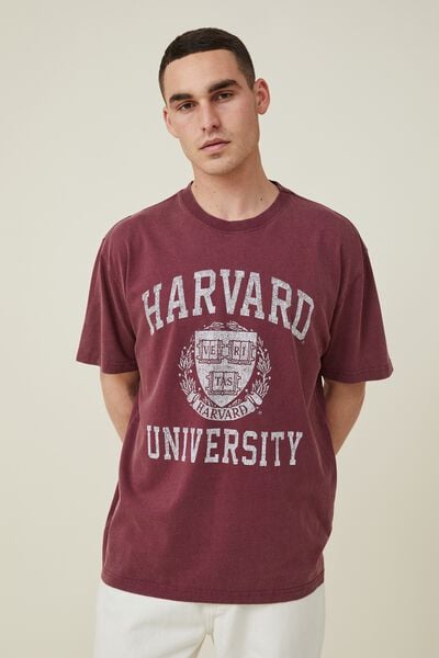 Special Edition T-Shirt, LCN HAR BURGUNDY/HARVARD - SHIELD