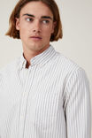Mayfair Long Sleeve Shirt, GREY STRIPE - alternate image 4
