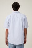 Relaxo Short Sleeve Shirt, SKY MINI STRIPE - alternate image 3