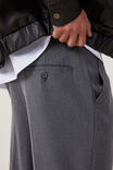 Relaxed Pleated Pant, CHARCOAL - alternate image 4