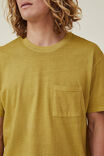 Camiseta - Loose Fit T-Shirt, CHARTREUSE - vista alternativa 4