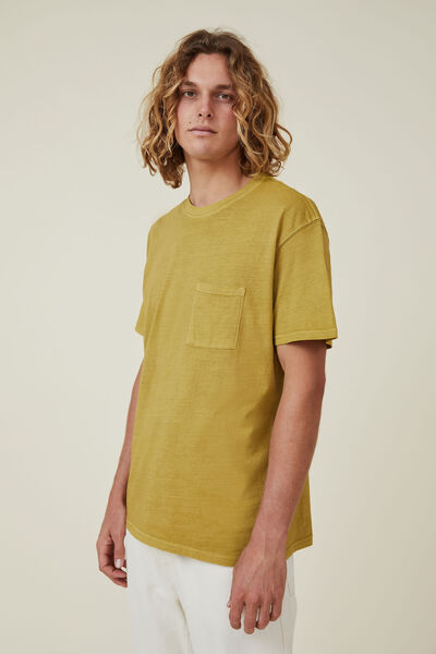 Camiseta - Loose Fit T-Shirt, CHARTREUSE