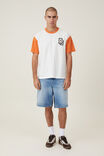 Snoopy Loose Fit T-Shirt, LCN PEA VINTAGE WHITE / CB MONOGRAM - alternate image 4