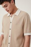 Camisas - Pablo Short Sleeve Shirt, STONE BORDER - vista alternativa 4