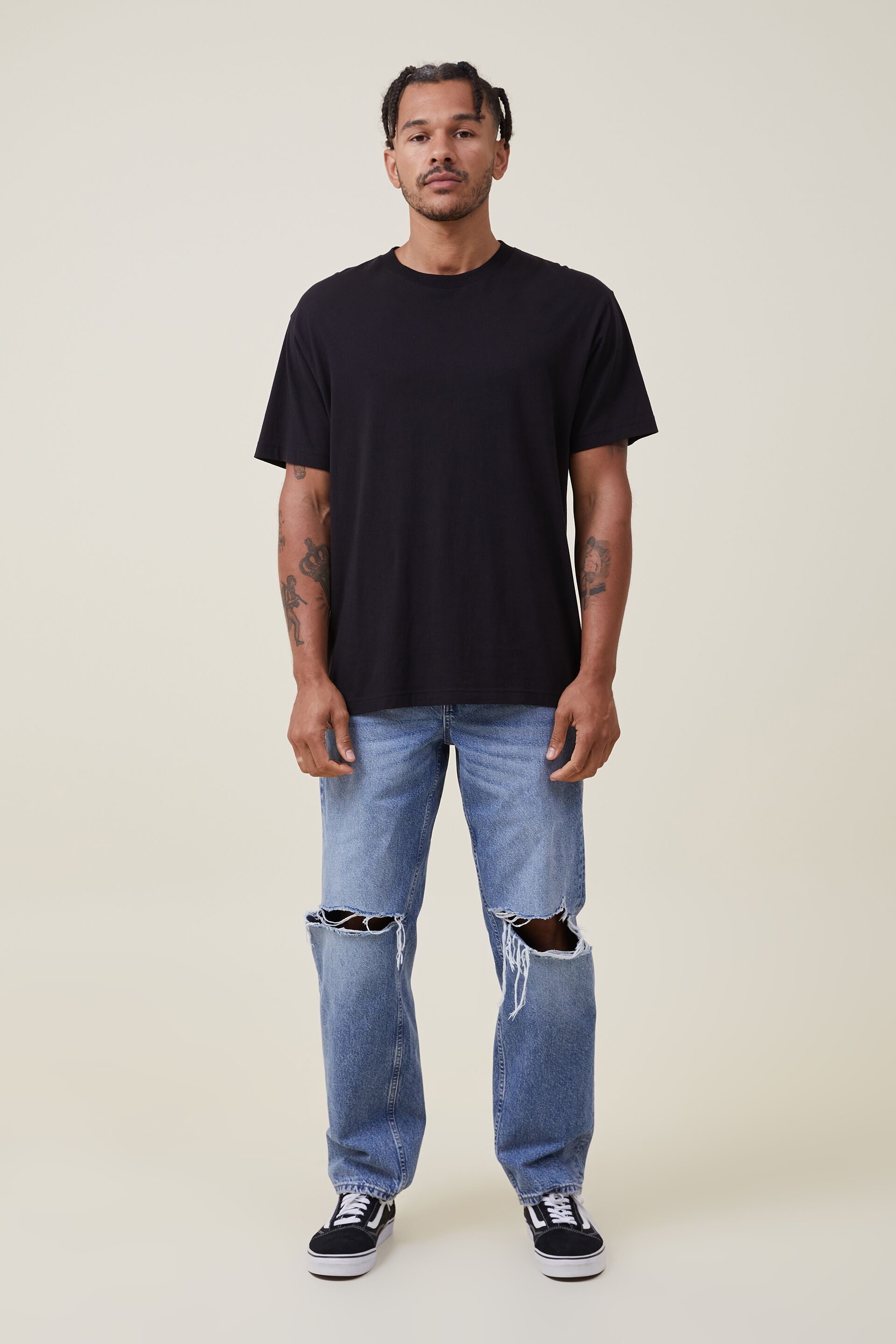 COLLUSION x014 90s baggy jeans in washed brown  ASOS