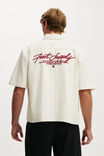 Ventura Short Sleeve Shirt, ECRU STRIPE EMB - example image 2
