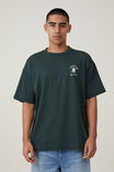 Box Fit Graphic T-Shirt, PINE NEEDLE GREEN/JARDIN COFFEE - alternate image 1