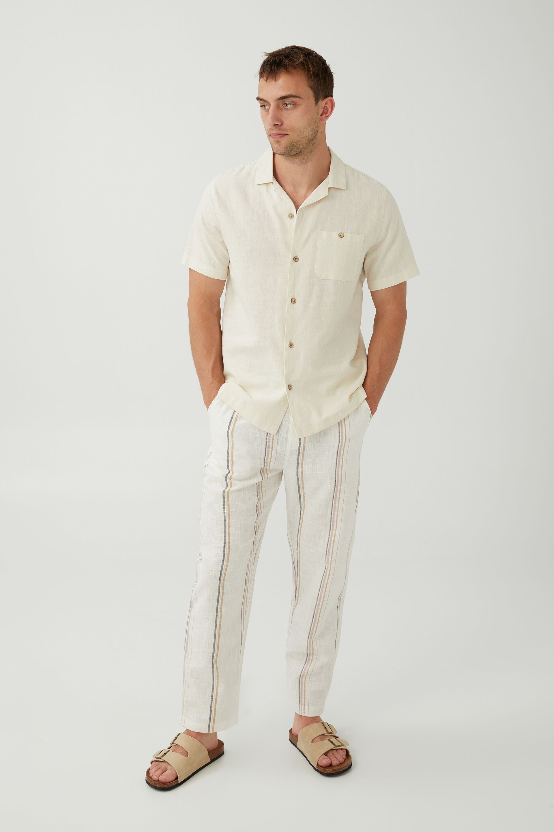 Men Pants | East Coast Textured Pant - SW18385