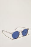 Lorne Polarized Sunglasses, GREY CRYSTAL/BLUE - alternate image 2