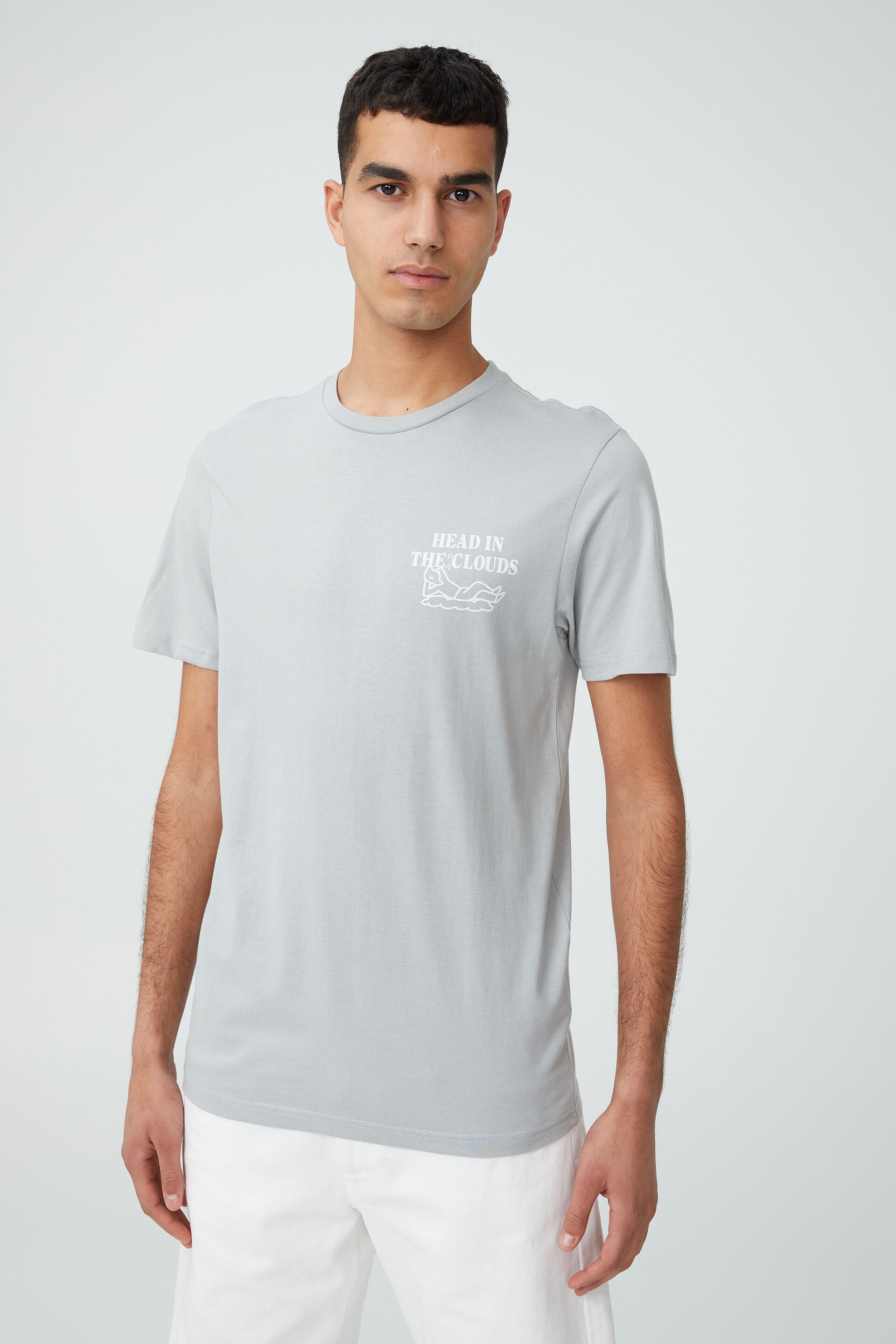 Men Tops & T-Shirts | Tbar Art T-Shirt - RO97598