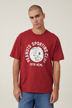 Snoopy Loose Fit T-Shirt, LCN PEA CHILLI PEPPER / PEANUTS SPORT CLUB - alternate image 1