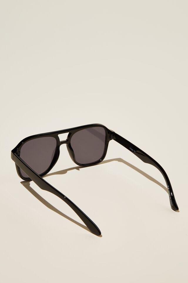 Óculos de Sol - The Law Sunglasses, BLACK/BLACK SMOKE