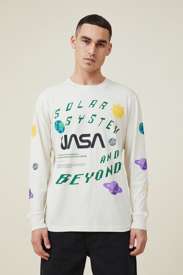 Tbar Collab Long Sleeve T-Shirt, LCN NAS BONE/NASA - AND BEYOND