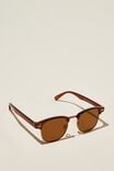 Óculos de Sol - Leopold Sunglasses, TOFFY/COPPER/BROWN - vista alternativa 2