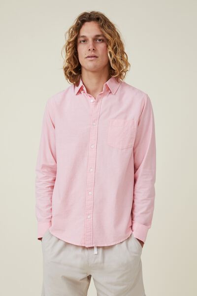 Mayfair Long Sleeve Shirt, SUMMER PINK