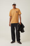 Premium Loose Fit Music T-Shirt, LCN BRA BRONZE/WILLIE NELSON - COWBOYS - alternate image 2