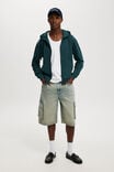 Hyperweave Zip Up Hoodie, DEEP SEA TEAL - alternate image 2