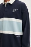 Box Fit Rugby Polo, NAVY PANEL - example image 4