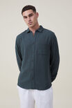 Portland Long Sleeve Shirt, FOREST CHEESECLOTH - alternate image 1