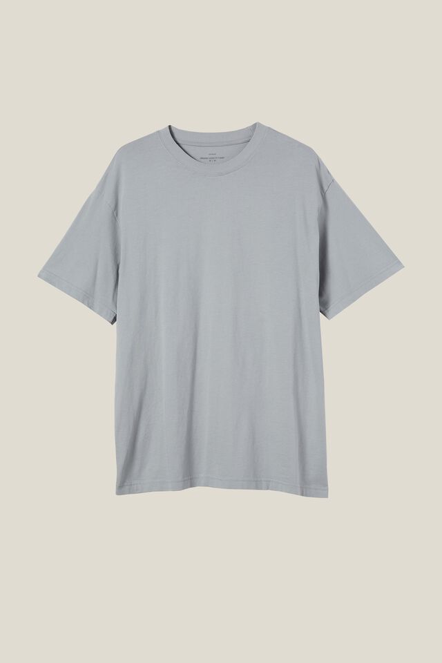 Organic Loose Fit T-Shirt, BLUE HAZE