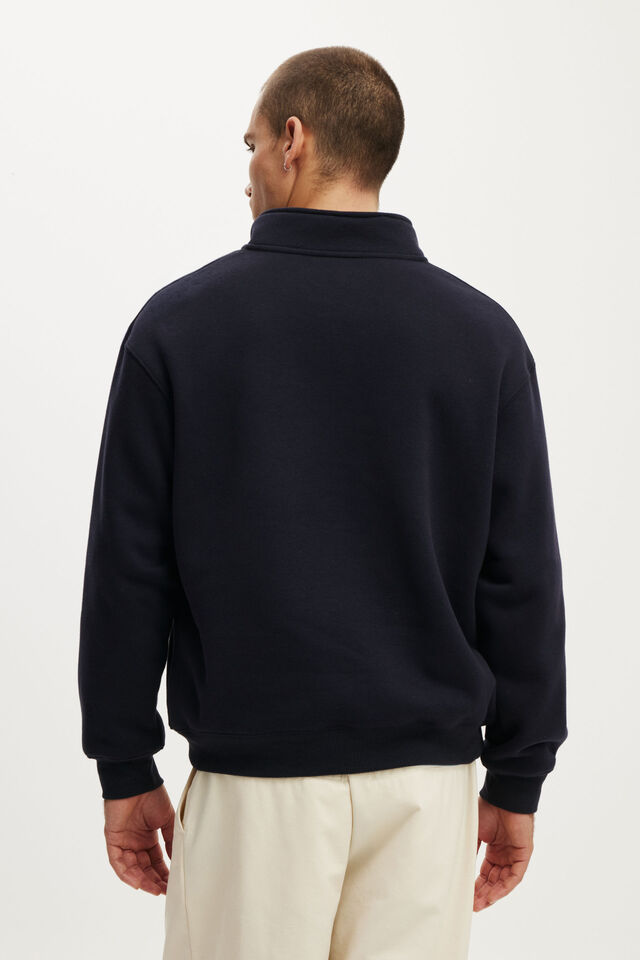 1/4 Zip Fleece, INK NAVY