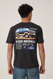 Ford Loose Fit T-Shirt, LCN FOR WASHED BLACK/BRONCO - alternate image 3