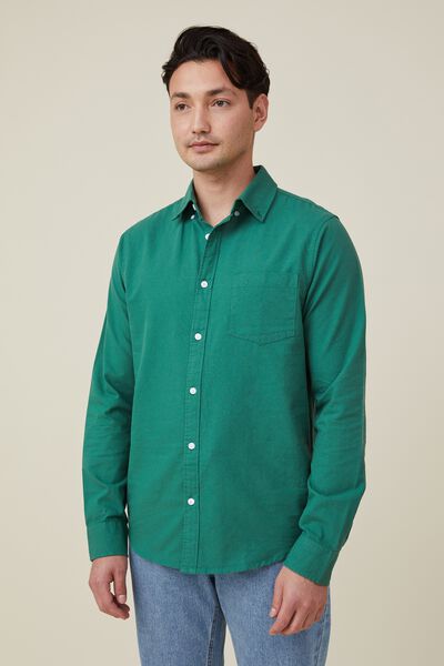 Mayfair Long Sleeve Shirt, HERITAGE GREEN