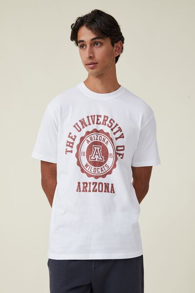 Special Edition T-Shirt, LCN ARI WHITE/UNIVERSITY OF ARIZONA - WAX SEA