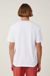 Premium Loose Fit Art T-Shirt, WHITE/EUROPEAN TOUR - alternate image 3
