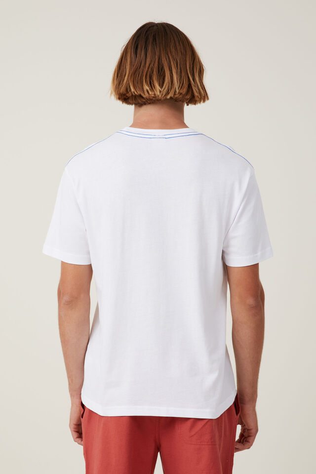 Premium Loose Fit Art T-Shirt, WHITE/EUROPEAN TOUR