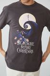 Special Edition T-Shirt, LCN DIS FADED SLATE/THE NIGHTMARE BEFORE CHRI