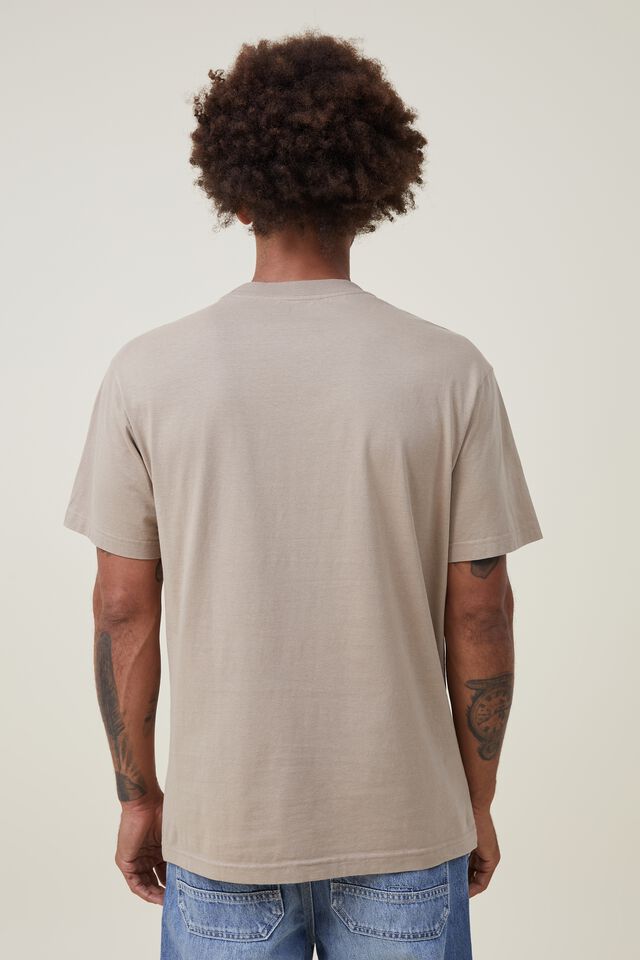 Camiseta - Organic Loose Fit T-Shirt, GRAVEL STONE