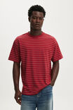 Everyday Fit T-Shirt, DESERT CLAY / VINTAGE WHITE STRIPE - example image 1
