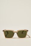Óculos de Sol - Newtown Sunglasses, BROWN CRYSTAL / DARK GREEN - vista alternativa 1