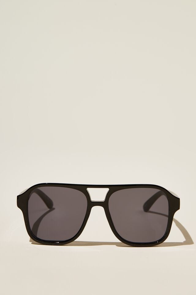 Óculos de Sol - The Law Sunglasses, BLACK/BLACK SMOKE