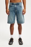 Baggy Denim Short, CALIFORNIAN BLUE - example image 2