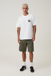 Loose Fit Art T-Shirt, VINTAGE WHITE / DISCO CHERRIES - alternate image 2