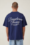 Box Fit Text T-Shirt, INDIGO/DAYDREAM SOCIETY - alternate image 3
