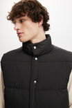 Vermont Puffer Vest, BLACK - alternate image 4