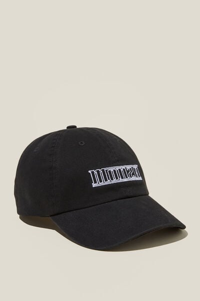 Boné - Strap Back Dad Hat, BLACK/MONZA RACING