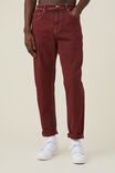 Relaxed Tapered Jean, RED CARMINE - alternate image 2