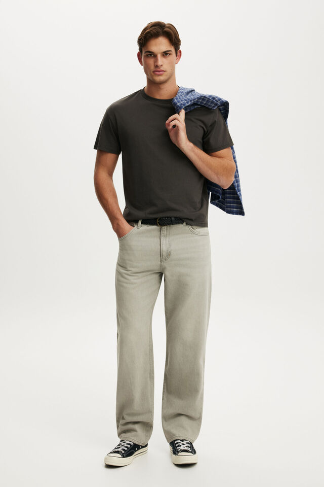 Fitted T-Shirt, BITTER BROWN