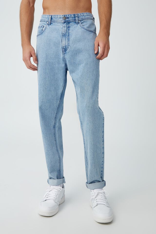Relaxed Tapered Jean, FLYNN BLUE