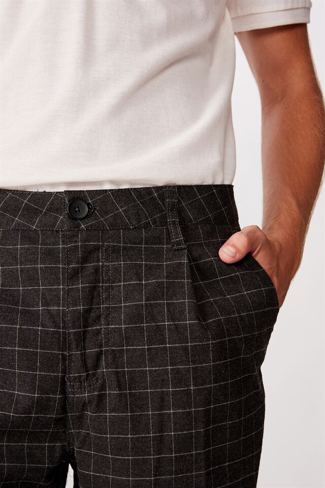 Calça - Oxford Trouser, BLACK WINDOW