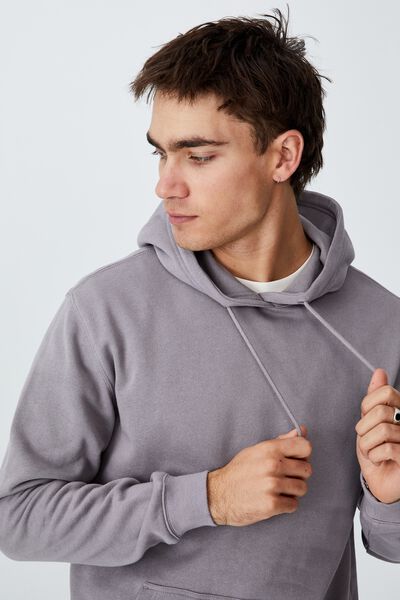 Essential Fleece Pullover, WASHED BRICK