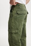 Tactical Cargo Pant, VINTAGE ARMY GREEN HERRINGBONE - alternate image 4