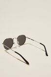 Bellbrae Sunglasses, SILVER MATTE BLACK SMOKE - alternate image 3