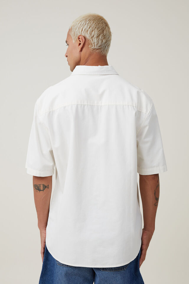 Garage Short Sleeve Shirt, OFF WHITE